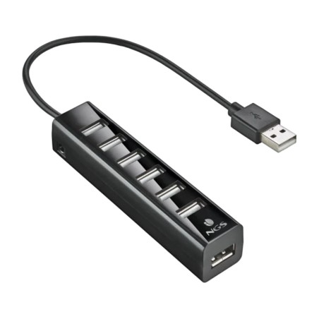 7-port usb 2.0 hub with power adapter ihub7-tiny 480mbps