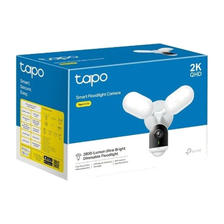TP-LINK Caméra de surveillance IP Wi-Fi extérieure avec