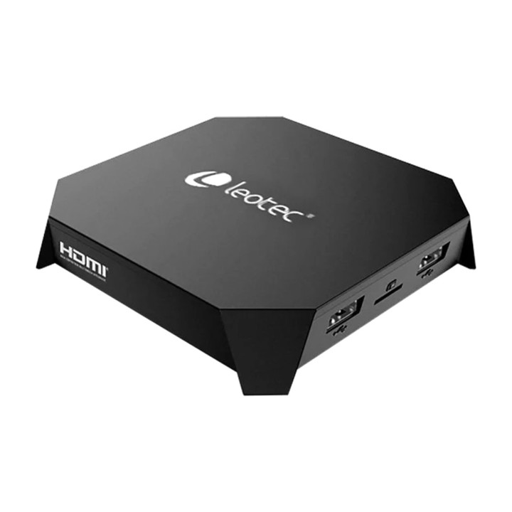 LEOTEC Android 7.1 4K-TV-Box-Mediaplayer mit Fernbedienung