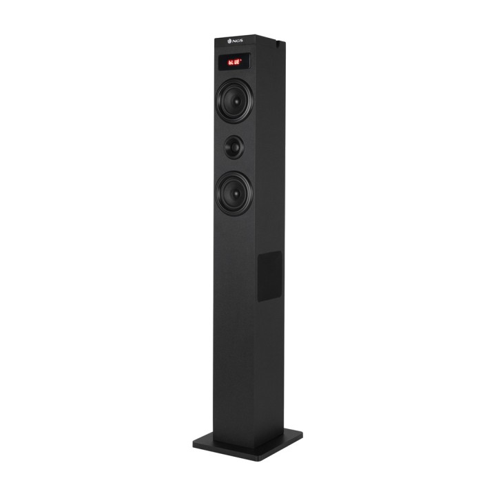NGS Torre audio 2.1 con Bluetooth, radio FM e USB SKY-CHARM