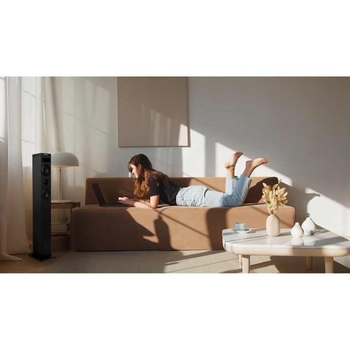 NGS Torre audio 2.1 con Bluetooth, radio FM e USB SKY-CHARM