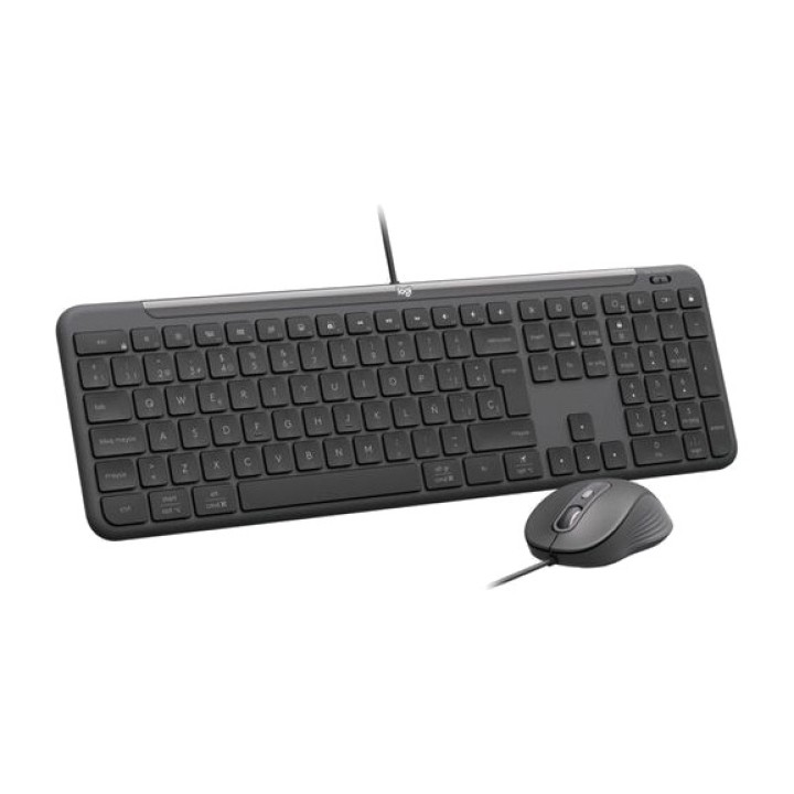LOGITECH Ultra-slim wireless keyboard and mouse combo in