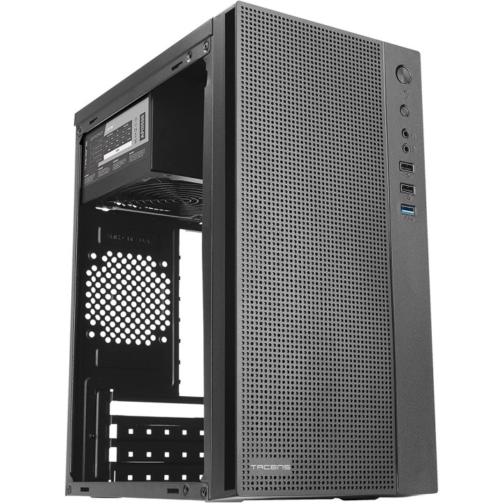 TACENS Compacte minitower-pc-behuizing met voeding ANIMA
