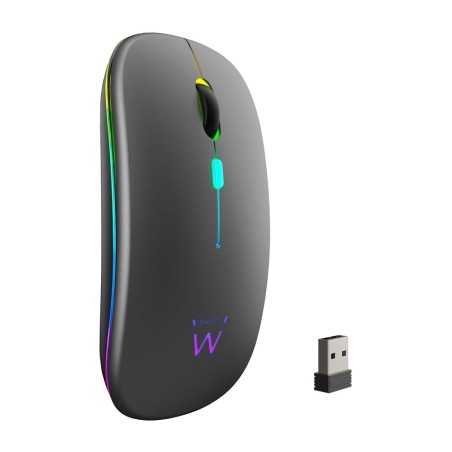 wiederaufladbare kabellose gaming-maus mit dualer verbindung ew3242 rgb-2,4ghz