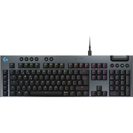teclado mecánico gaming de perfil bajo con cable en español g915-x qwerty-es