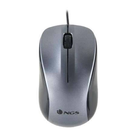 mouse ottico cablato con cavo da 130 cm crew 1200dpi