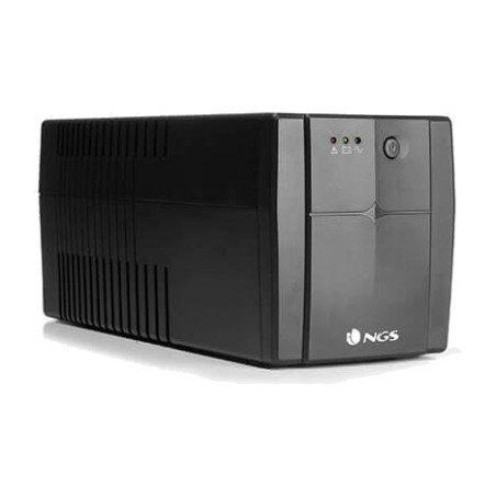 sistema de alimentación ininterrumpida (sai) offline con 4 tomas schuko fortress-1500-v2 1200va 720w