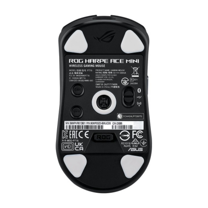 ASUS Mouse gaming wireless compatto e ultraleggero ROG HARPE