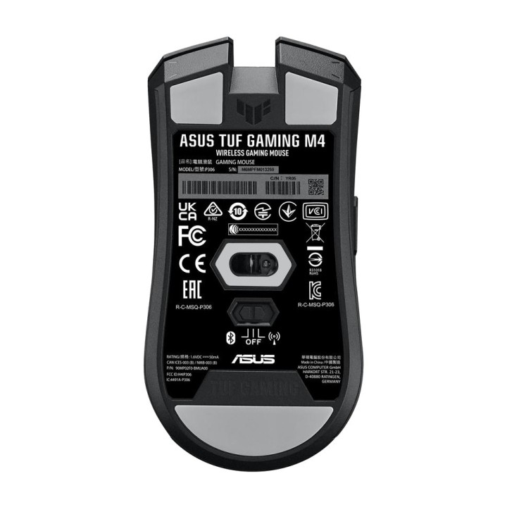 ASUS Mouse gaming wireless TUF-GAMING M4 WIRELESS 12000 DPI