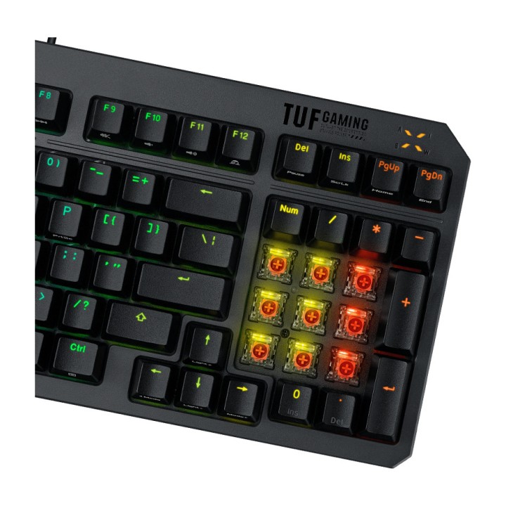 ASUS Teclado optomecánico para juegos con distribución