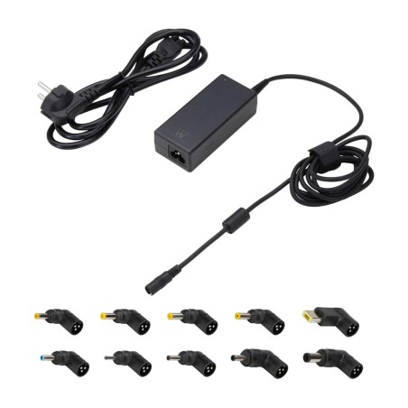 încărcător universal pentru laptop cu conectori interschimbabili ew3968 65w
