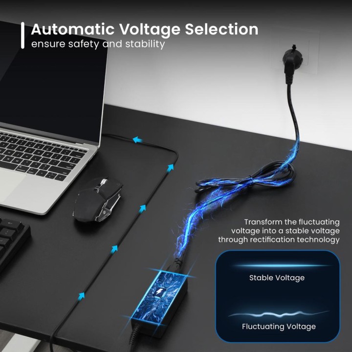 EWENT Chargeur universel pour ordinateur portable avec