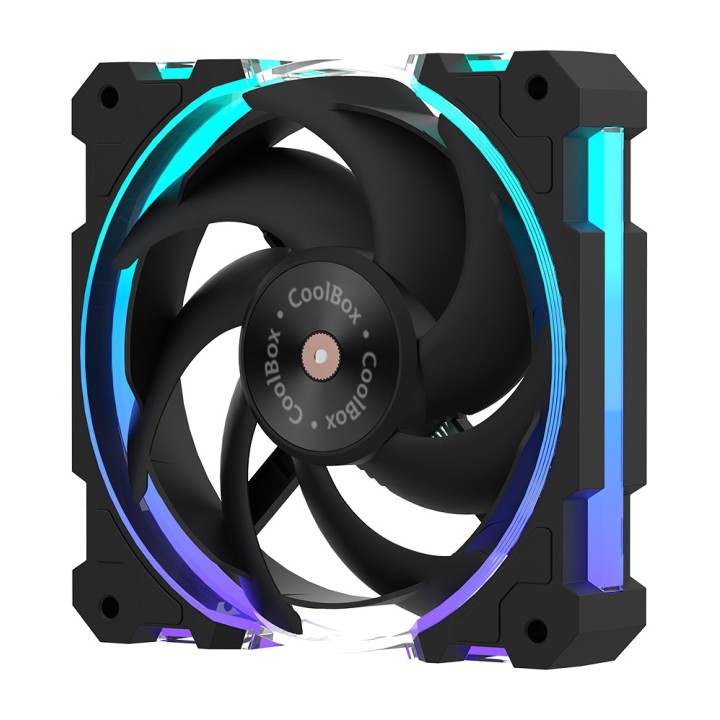 COOLBOX Ventola per case con anello illuminato ARGB X12-RING