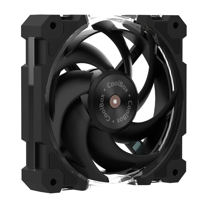 COOLBOX ARGB-Gehäuselüfter mit beleuchtetem Ring X12-RING