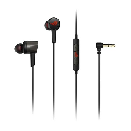 auriculares gaming intraurales con cable jack rog cetra core ii 3,5mm