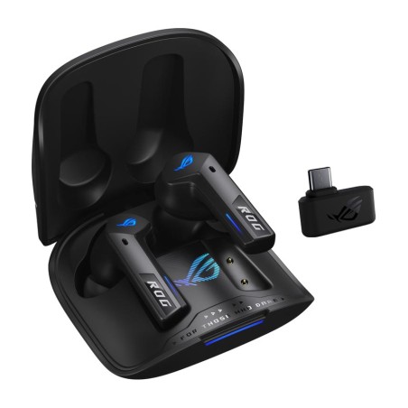 auriculares gaming intraurales inalámbricos con cancelación de ruido rog cetra true wireless-speednova
