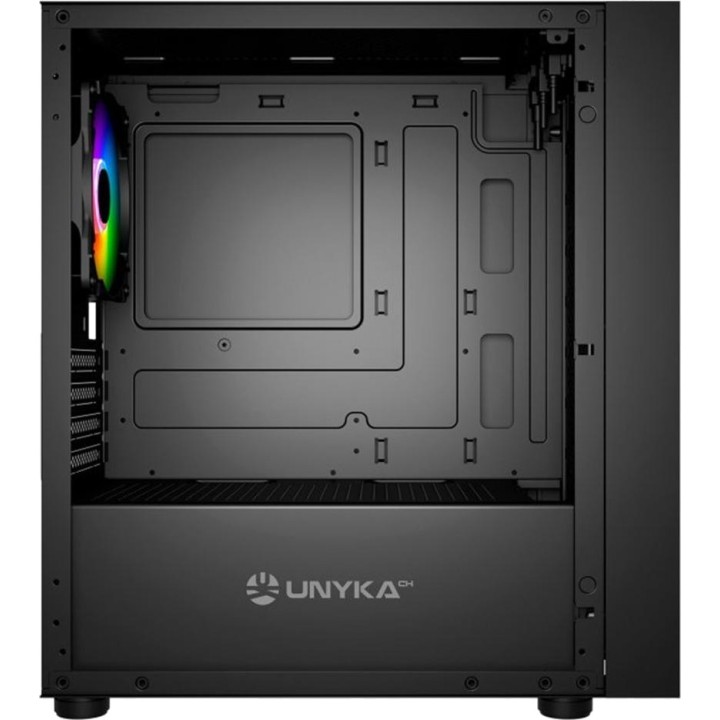 UNYKACH Συμπαγής θήκη PC gaming με σκληρυμένο γυαλί και