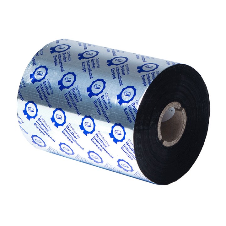 BROTHER Pack of 6 wax/resin thermal transfer ribbons