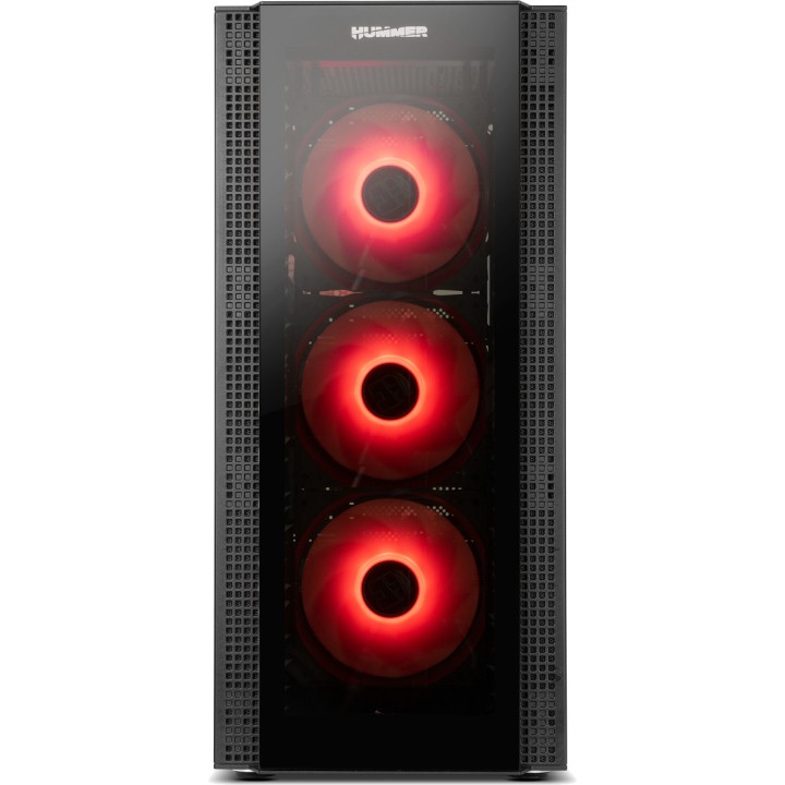 NOX Κουτί υπολογιστή gaming semi-tower ATX με temperato