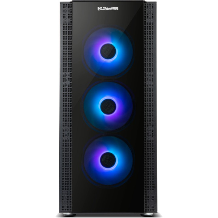 NOX Caixa d'ordinador gaming semitorre ATX amb vidre