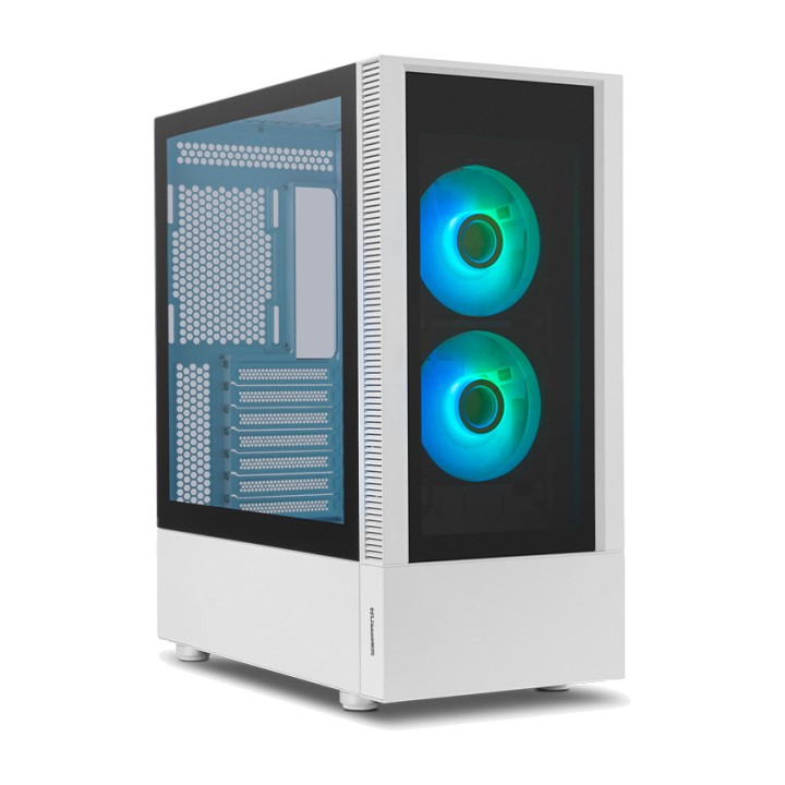 NOX Caixa d'ordinador gaming semitorre ATX amb vidre