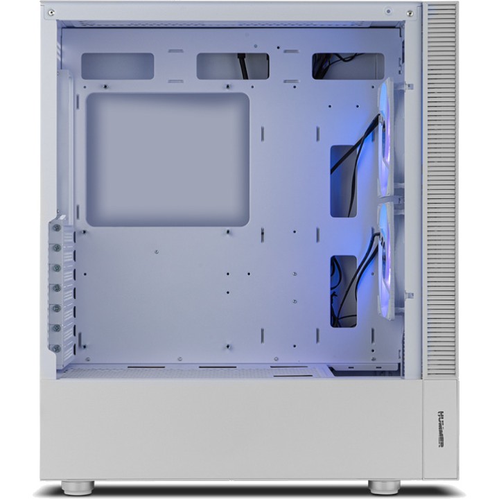 NOX Obudowa gamingowa semi-tower ATX z hartowanym szkłem i