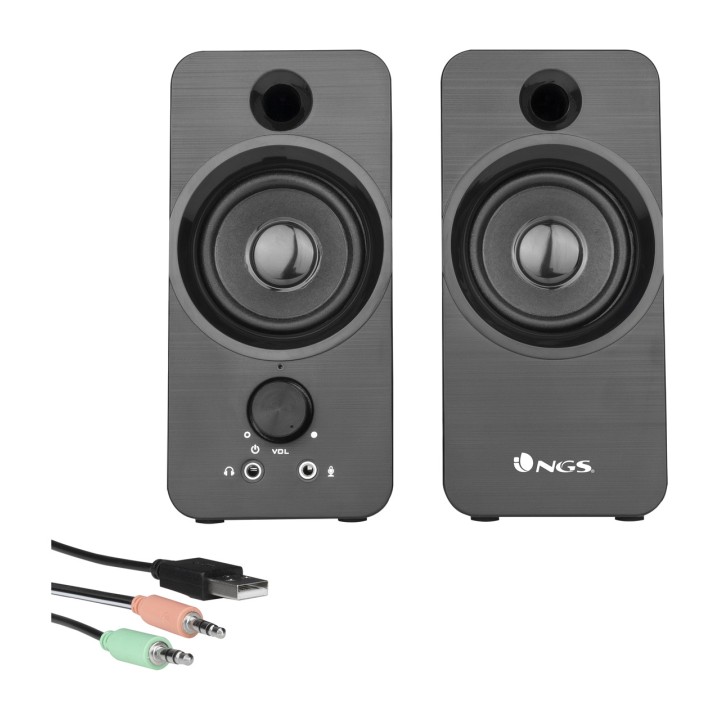 NGS USB reproduktory pro PC s konektorem jack 3,5 mm SB350