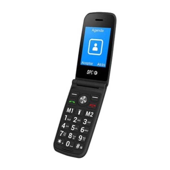 SPC Telefono cellulare a conchiglia per anziani con radio FM
