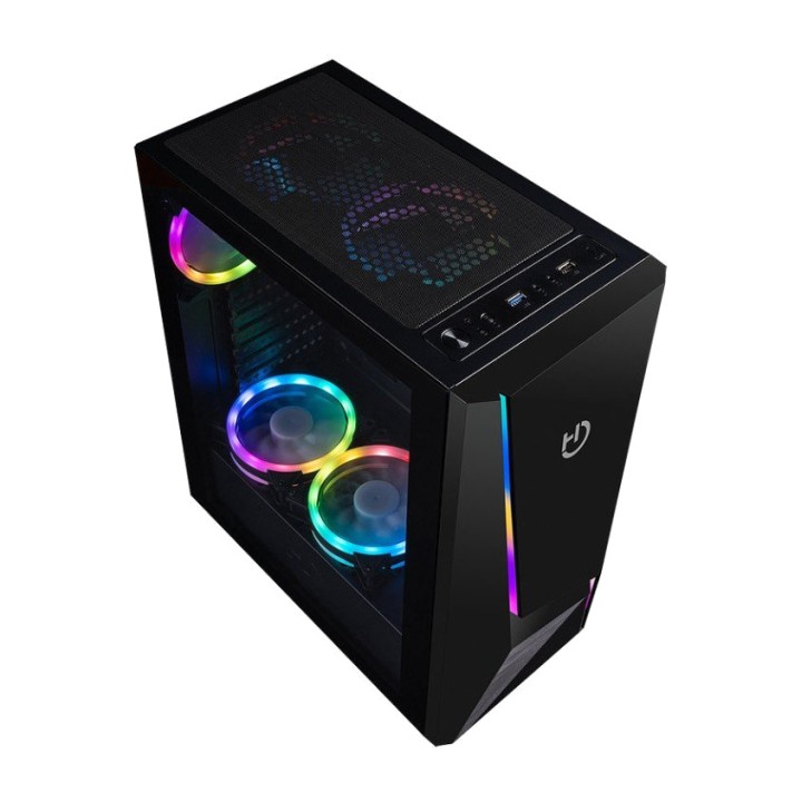 HIDITEC Θήκη gaming ATX για PC με μπροστινό ARGB και