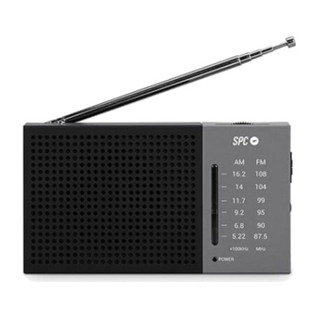 radio analógica portátil con antena telescópica jetty-lite fm-am