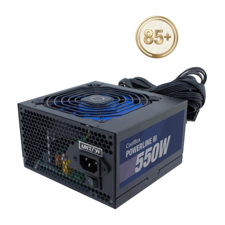 alimentation atx pour pc powerline-iii 550w 85%
