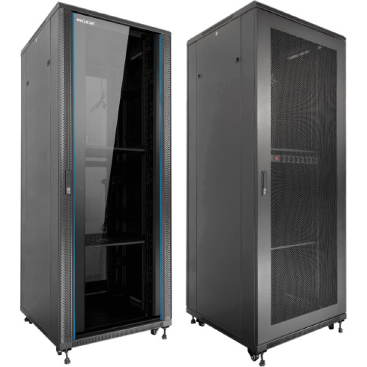 PHASAK Floor-standing rack cabinet for servers and networks