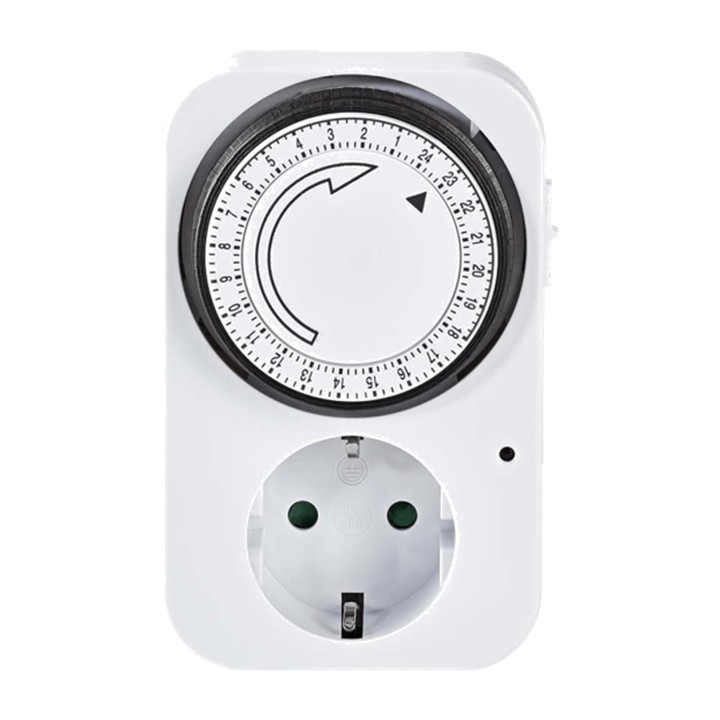SILVER ELECTRONICS Daily analogue programmable timer plug