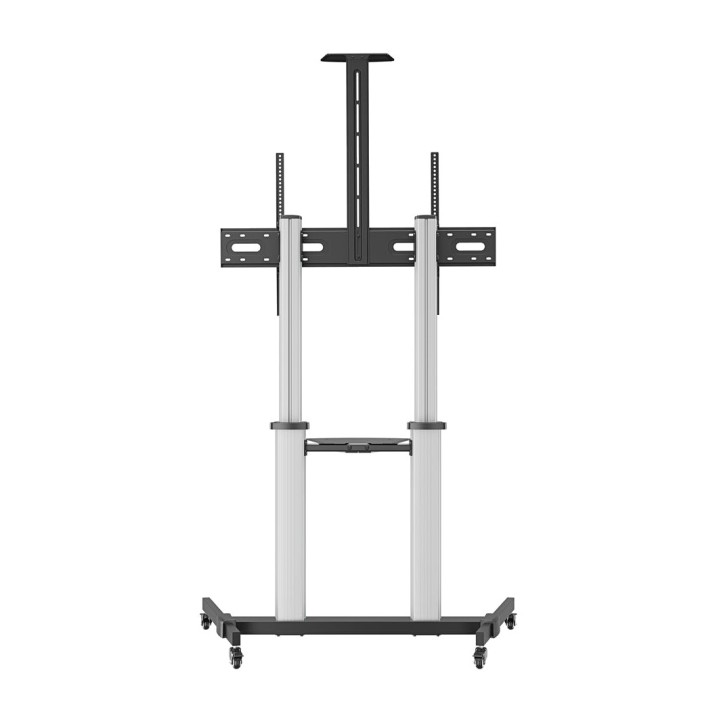 EWENT Soporte de suelo con ruedas de aluminio para televisor