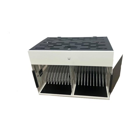 armoire de bureau avec serrure pour charger 20 ordinateurs portables et tablettes ew1730 15,6"
