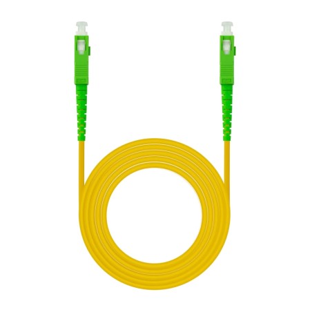 latiguillo de fibra óptica monomodo simplex para router sc/apc g657a2 lszh 3 m