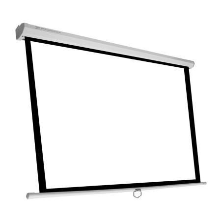 manual retractable projection screen for wall and ceiling 135" 240x240cm