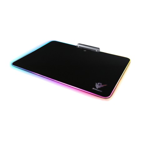 igralna podloga s kovinsko osnovo in osvetlitvijo rgb za miško factor-xpad