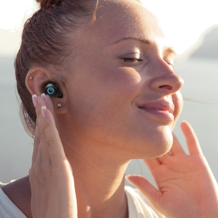 PHOENIX Bezdrátová sluchátka Bluetooth s nabíjecím pouzdrem