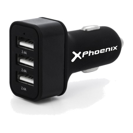 chargeur allume-cigare pour voiture avec 3 ports usb 5v 7,2a