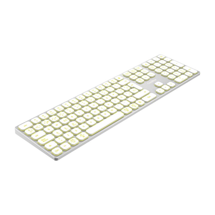 COOLBOX Clavier en aluminium sans fil rétroéclairé