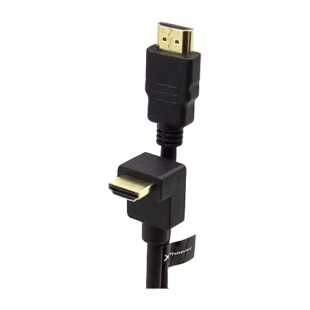 hdmi kábel 90 fokos könyökös csatlakozóval 2.0 4k awg24 3m