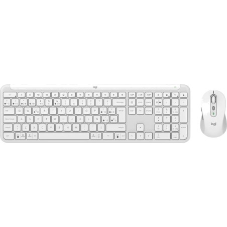 combo tastiera e mouse wireless ultrasottile in spagnolo signature-slim mk950 qwerty-es
