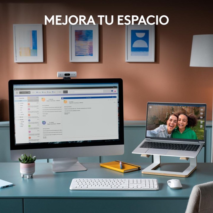 LOGITECH Ultra-slim wireless keyboard and mouse combo in