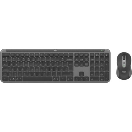 ensemble clavier et souris sans fil ultrafin en espagnol signature-slim mk950 qwerty-es