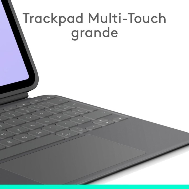 LOGITECH Étui avec clavier rétroéclairé et trackpad pour
