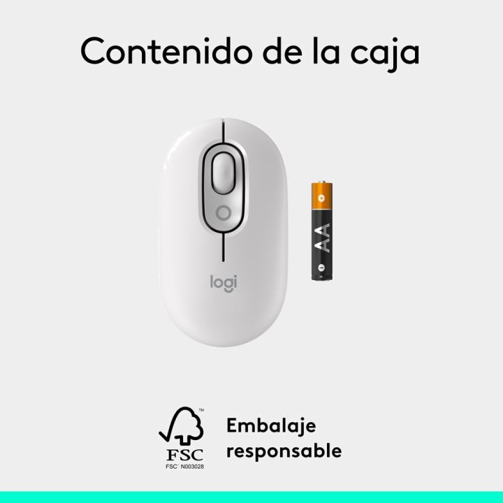 LOGITECH Mouse wireless Bluetooth con pulsante emoji