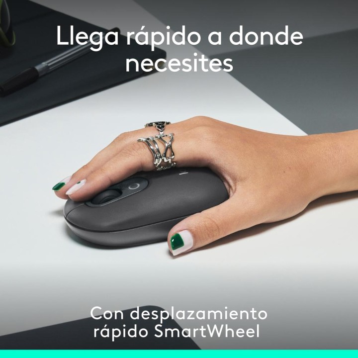LOGITECH Mouse wireless Bluetooth con pulsante emoji