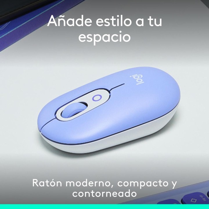 LOGITECH Bezdrôtová Bluetooth myš s tlačidlom emoji