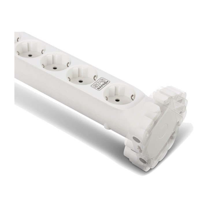 SALICRU Multiprise parafoudre avec 6 prises Schuko orientées